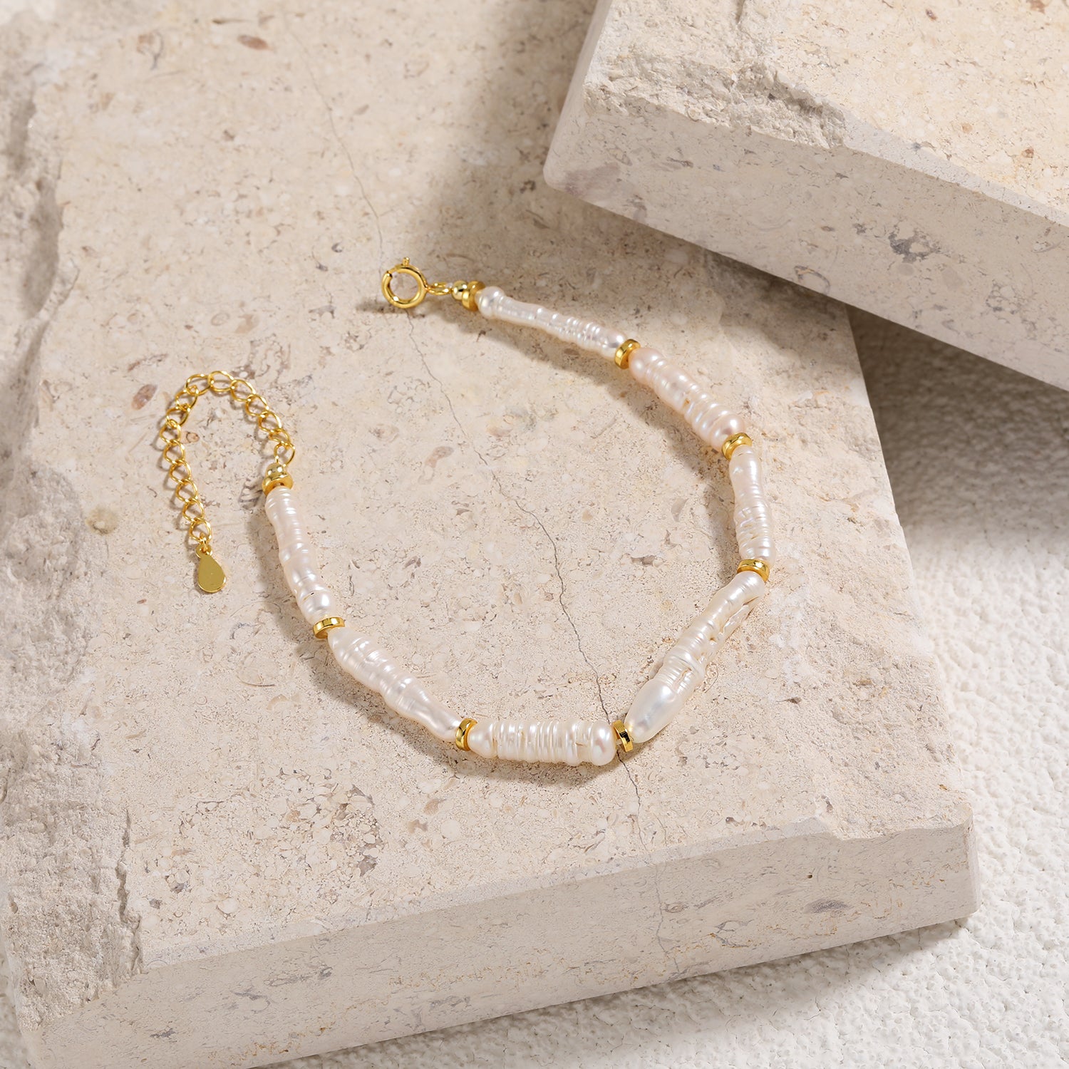 Long Stick Pearls Bracelet | Mili