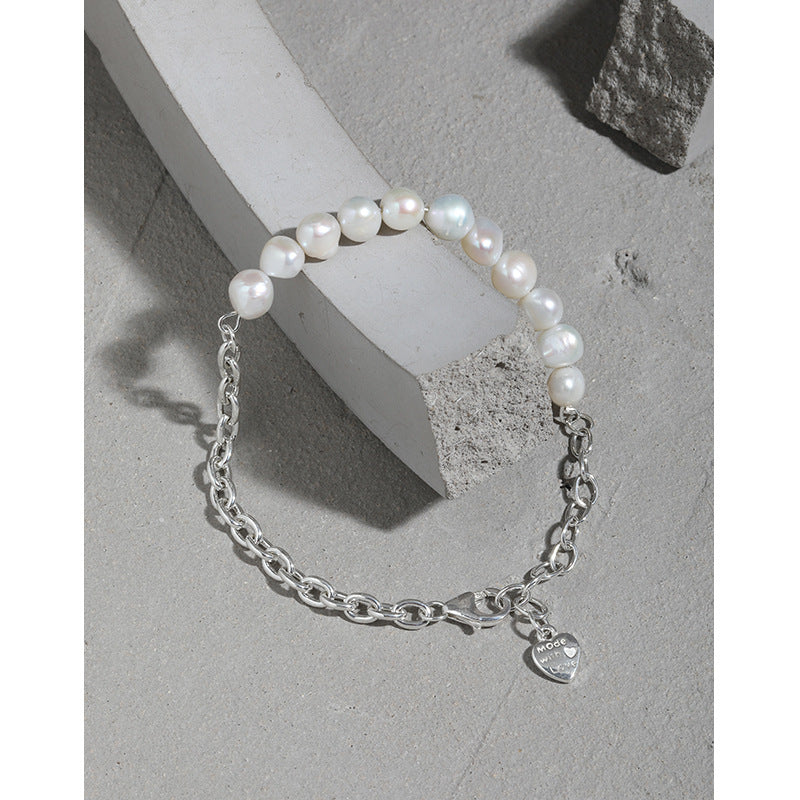 Perlen Ankerkettenarmband | Vica