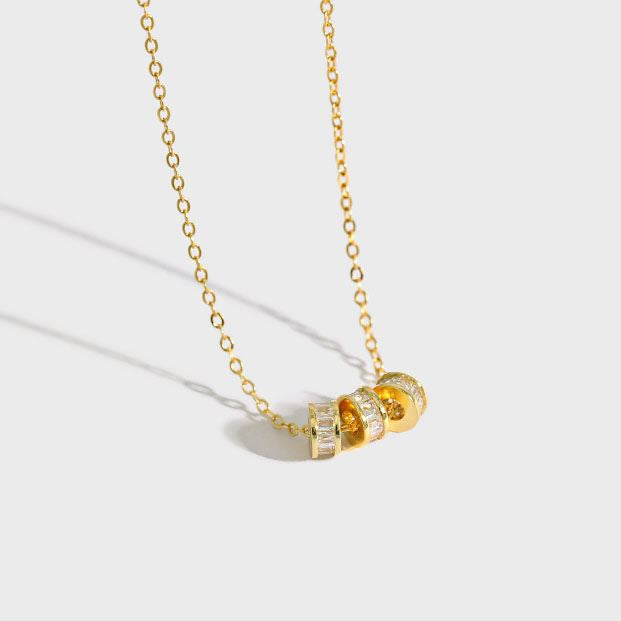 Zirconia Lucky Balls Necklace | Harper