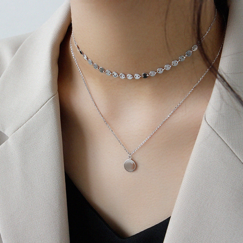 Double Layer Necklace | Caty