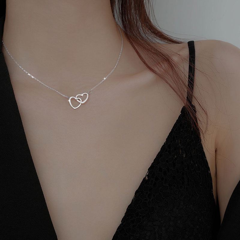 2 Herzen Halskette | Lula