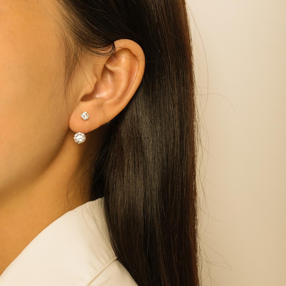 Double Dangle Earrings | Lina