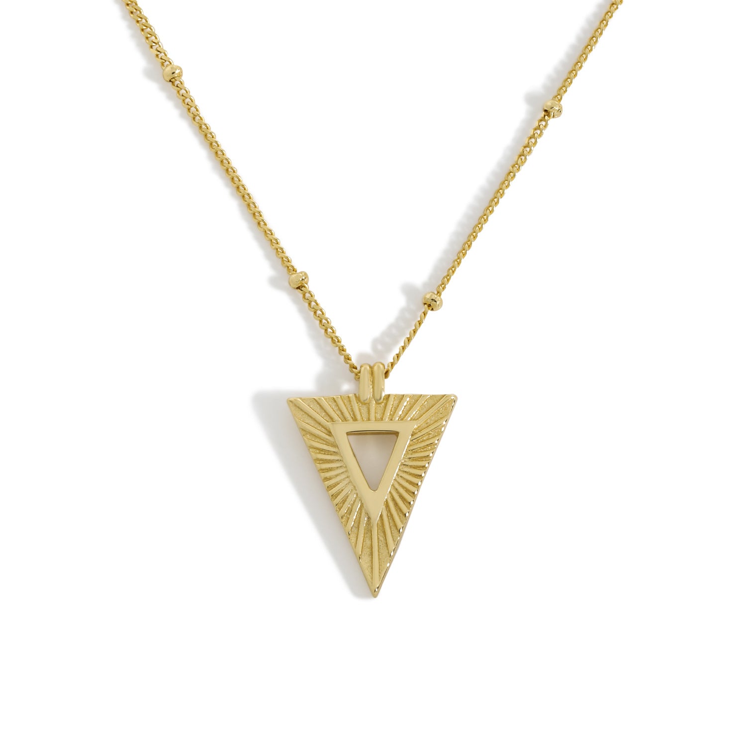Triangle Necklace | Alisa
